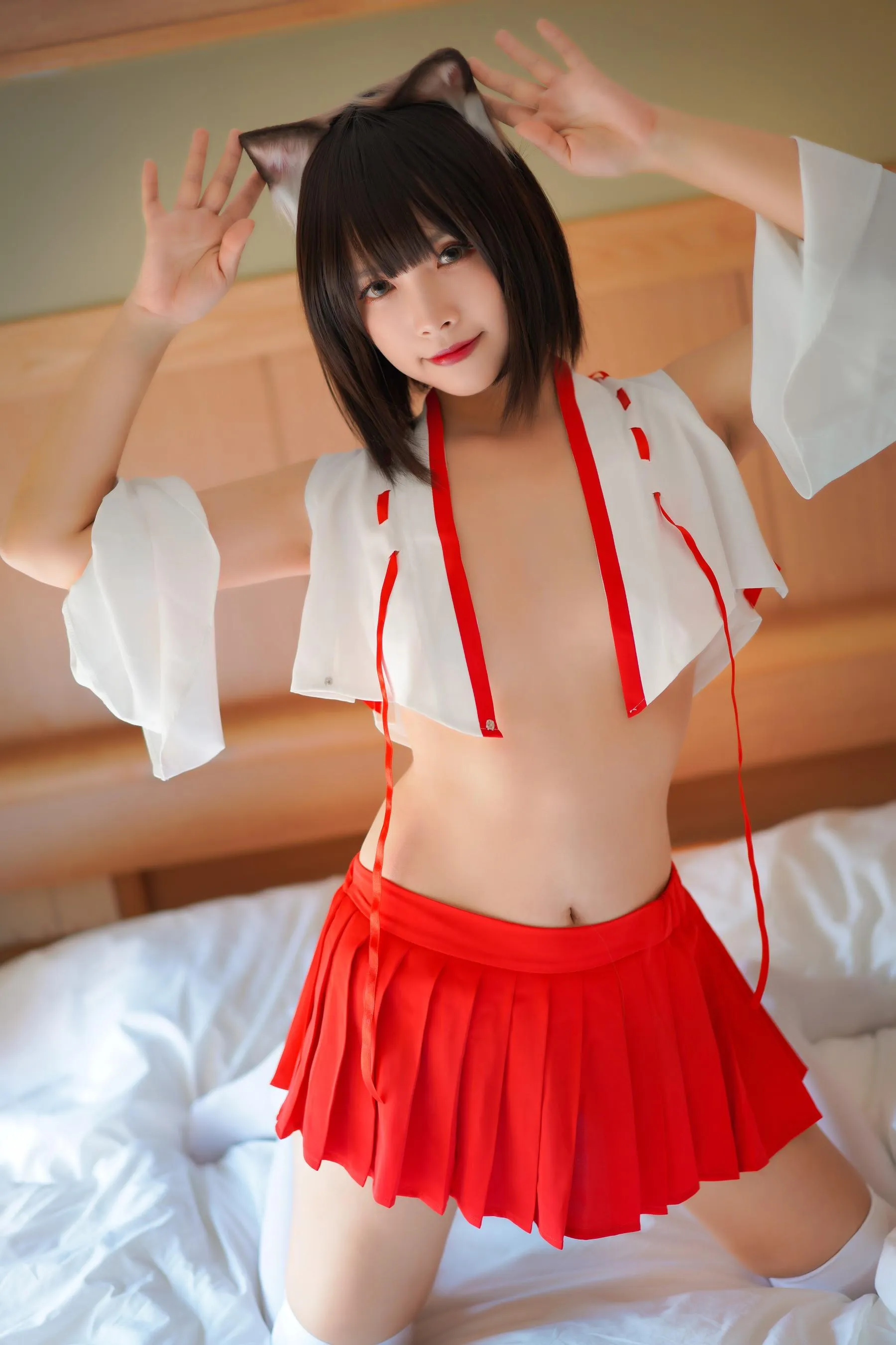 Neko-薇薇 – NO.03 巫女 [30P]插图1